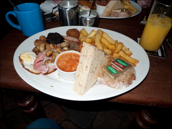Full Irish Breakfast. (Ikke hver dag, heldigvis!)
