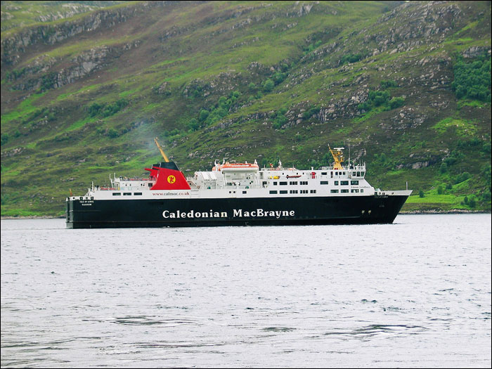 The ferry between Ullapool and Stornoway, Lewis.