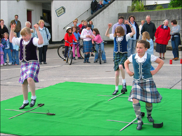 You have to start early to be a good scottish folk dancer